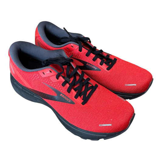 Brooks Ghost 14 Red/Black Size 11 Men's Running Shoes