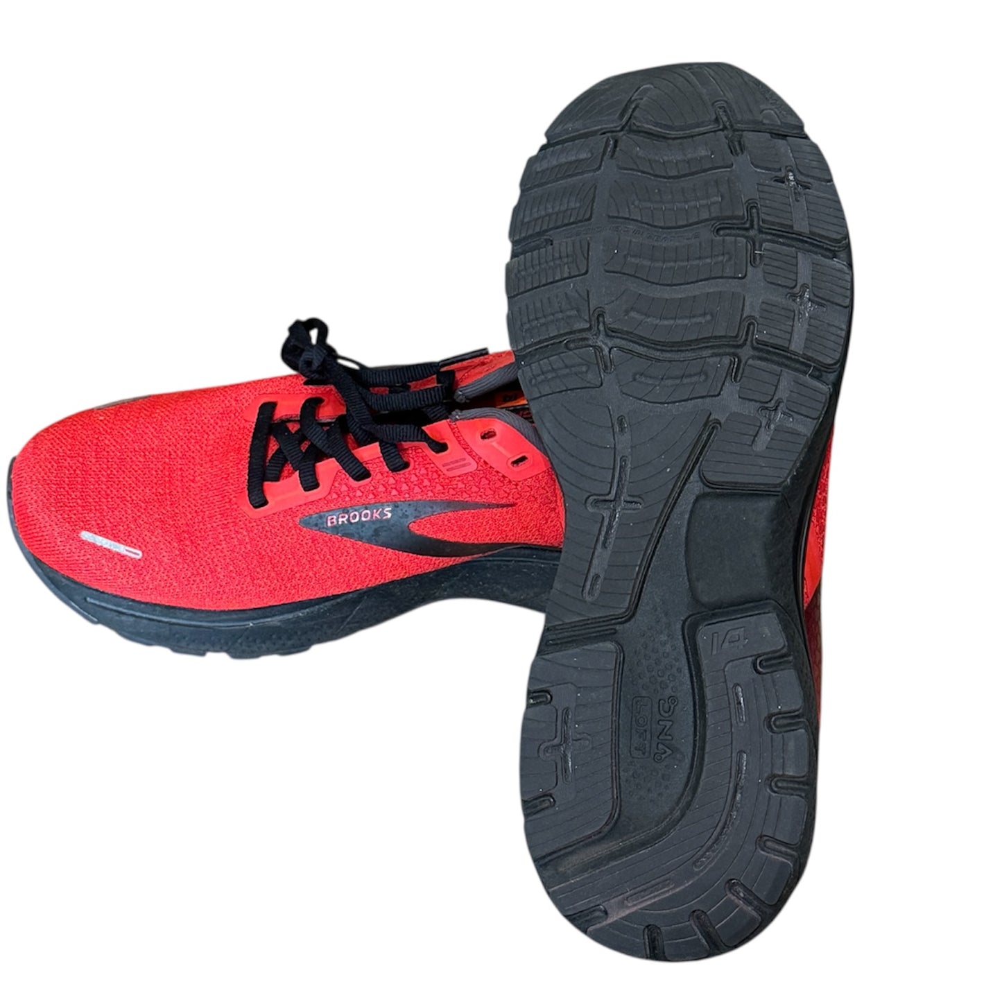 Brooks Ghost 14 Red/Black Size 11 Men's Running Shoes