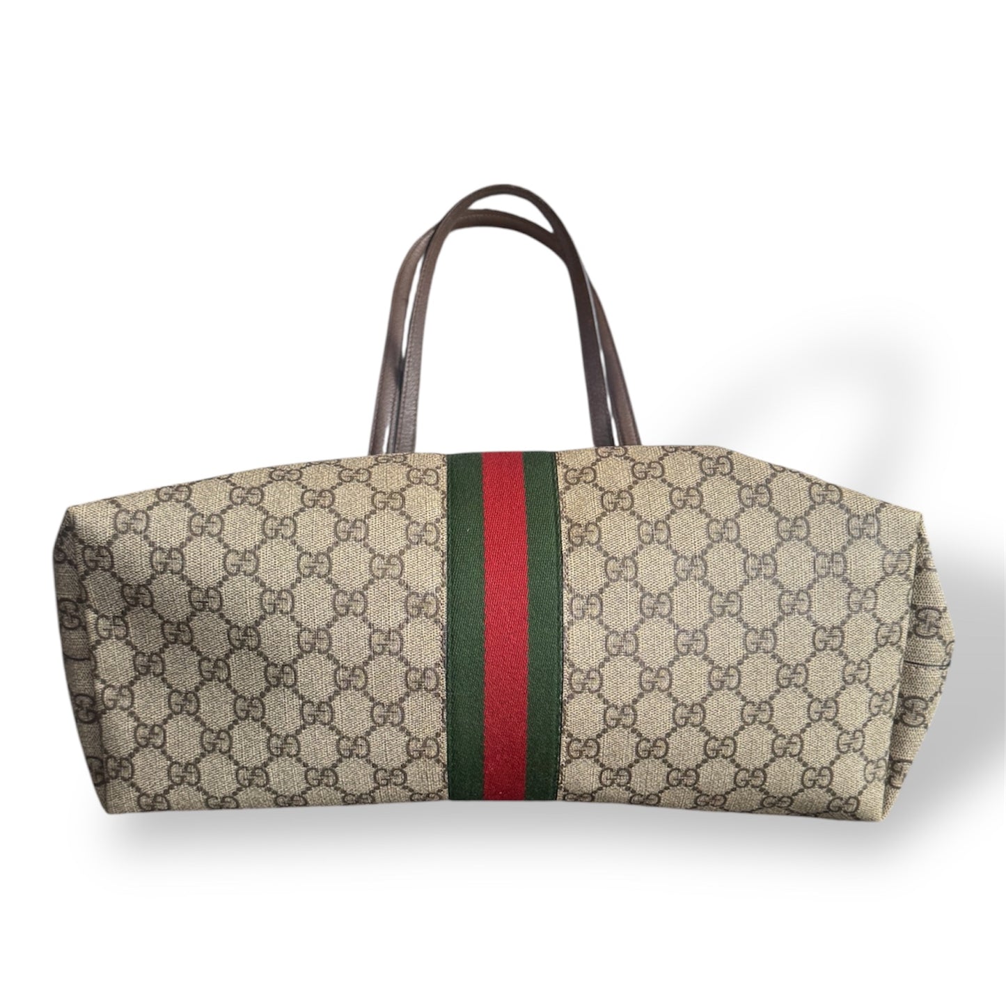 Gucci Ophidia Supreme GG Monogram Brown Tote