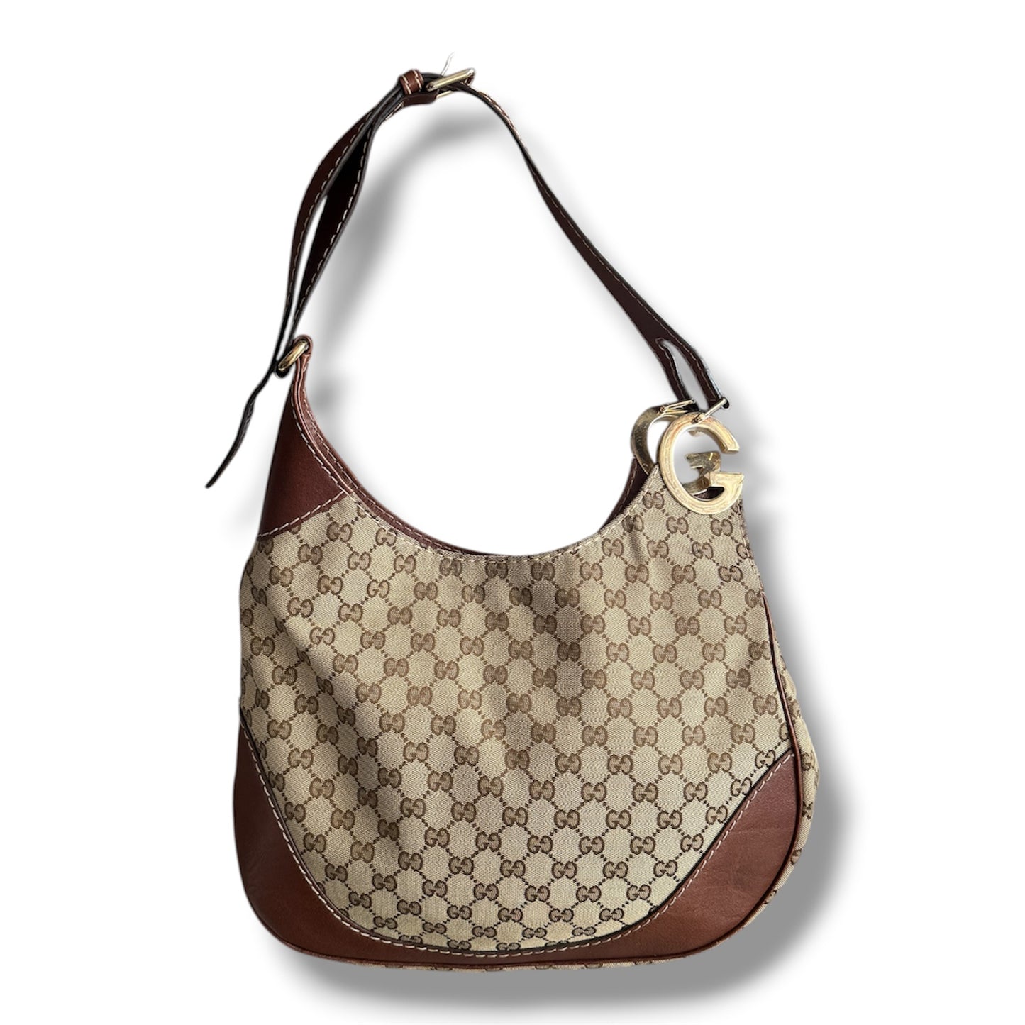 Gucci GG Canvas Charlotte Hobo Bag