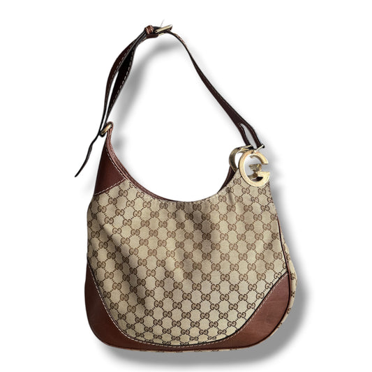 Gucci GG Canvas Charlotte Hobo Bag