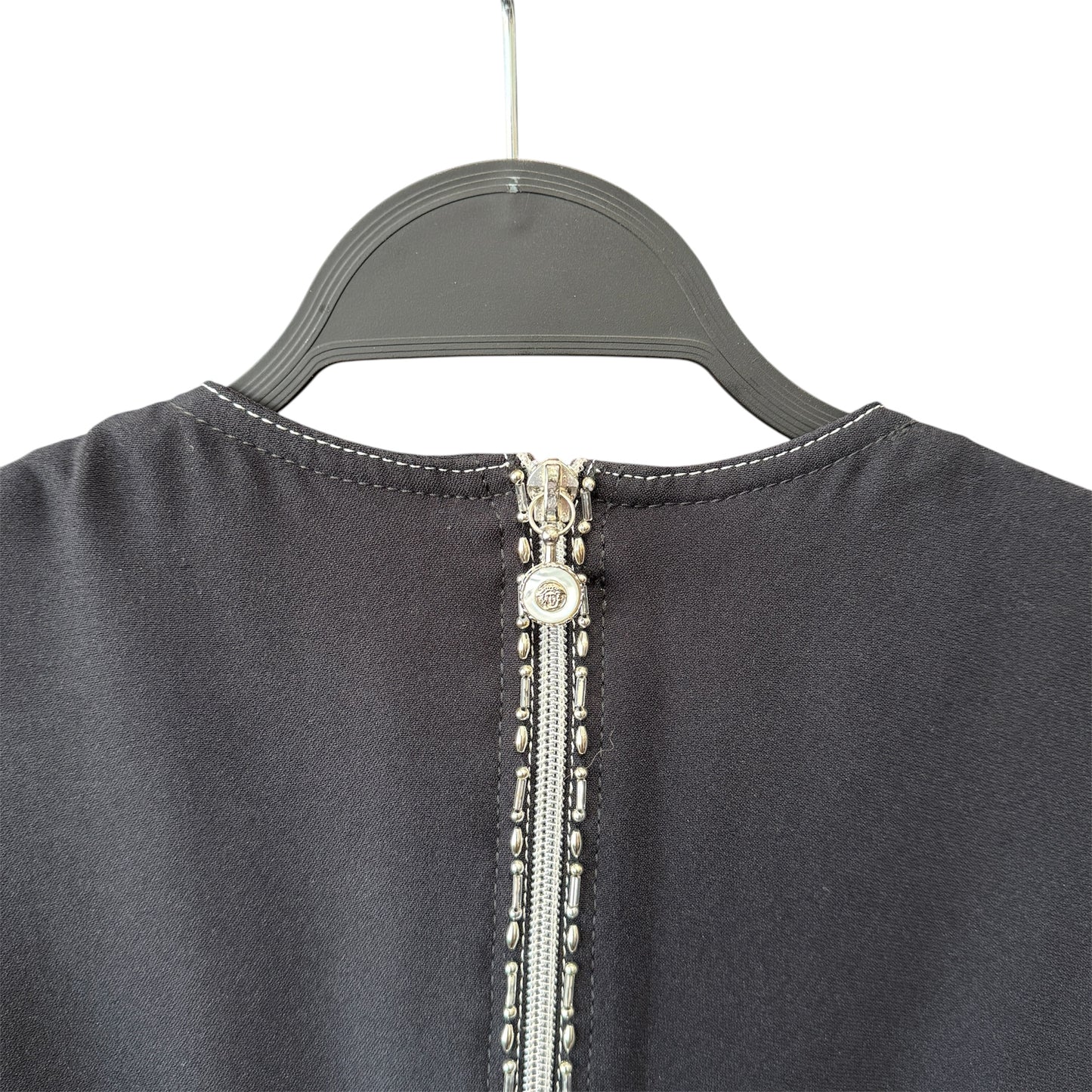 Gianni Versace Couture Black Sheath Dress Size 40