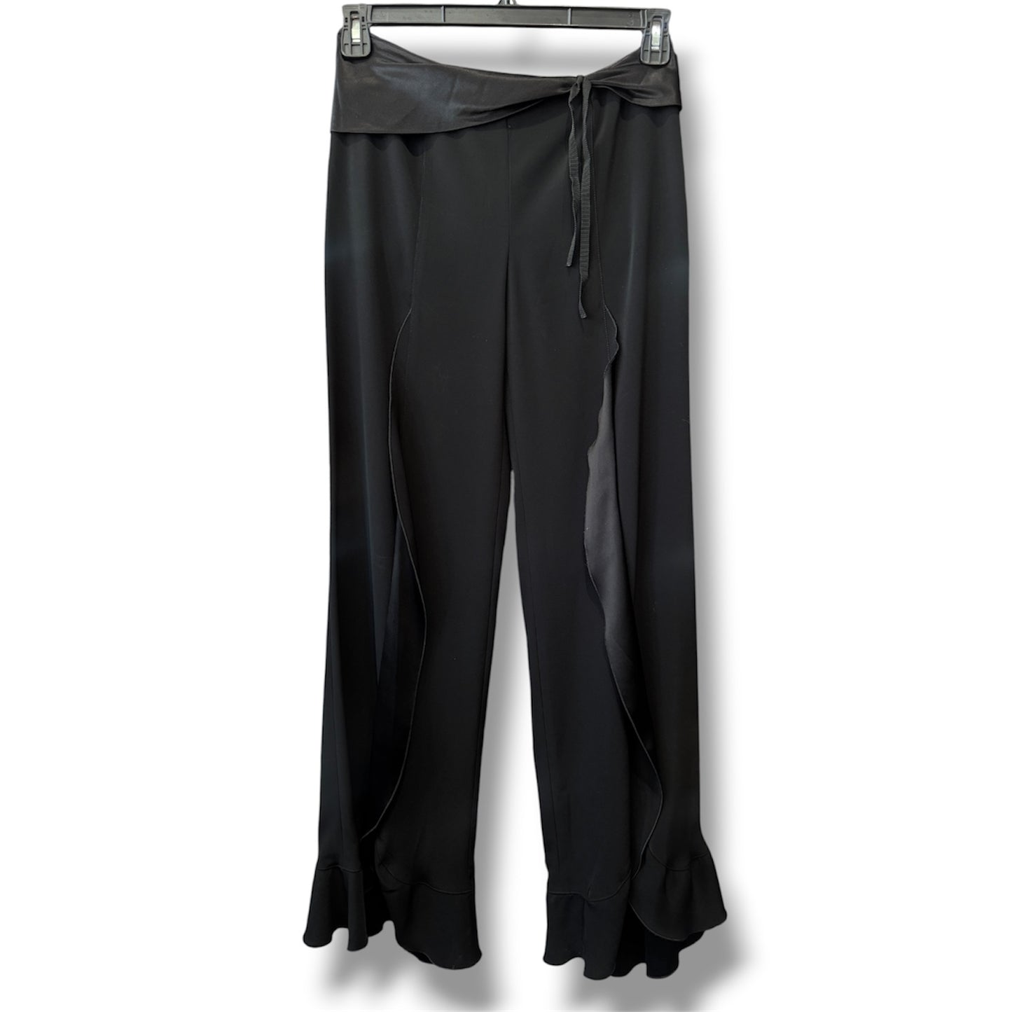Emporio Armani Draped Black Dress Pants Size 6