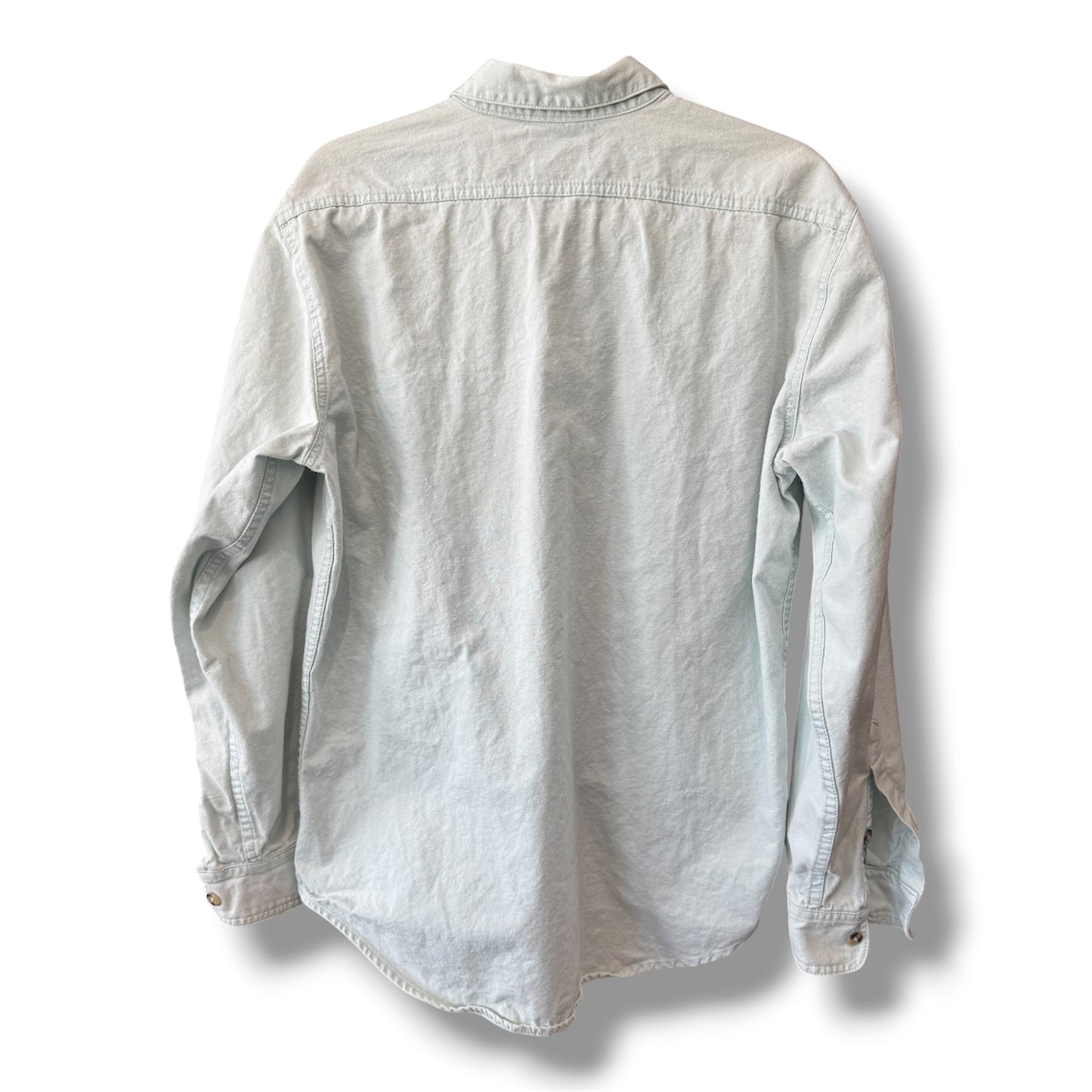 Vintage Patagonia Work Shirt Light Blue Size M Men's
