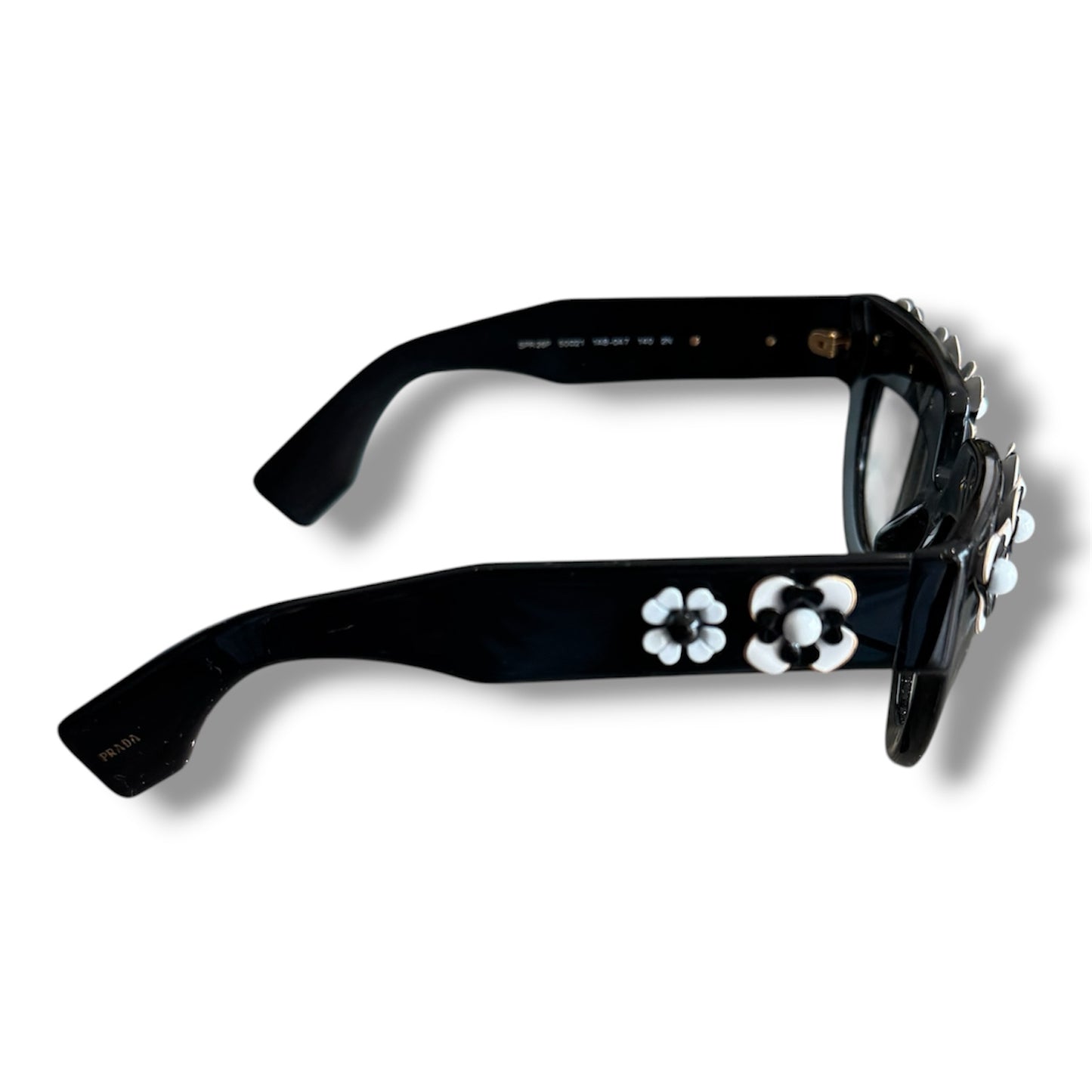 Prada SPR26P Flower Poeme Sunglasses