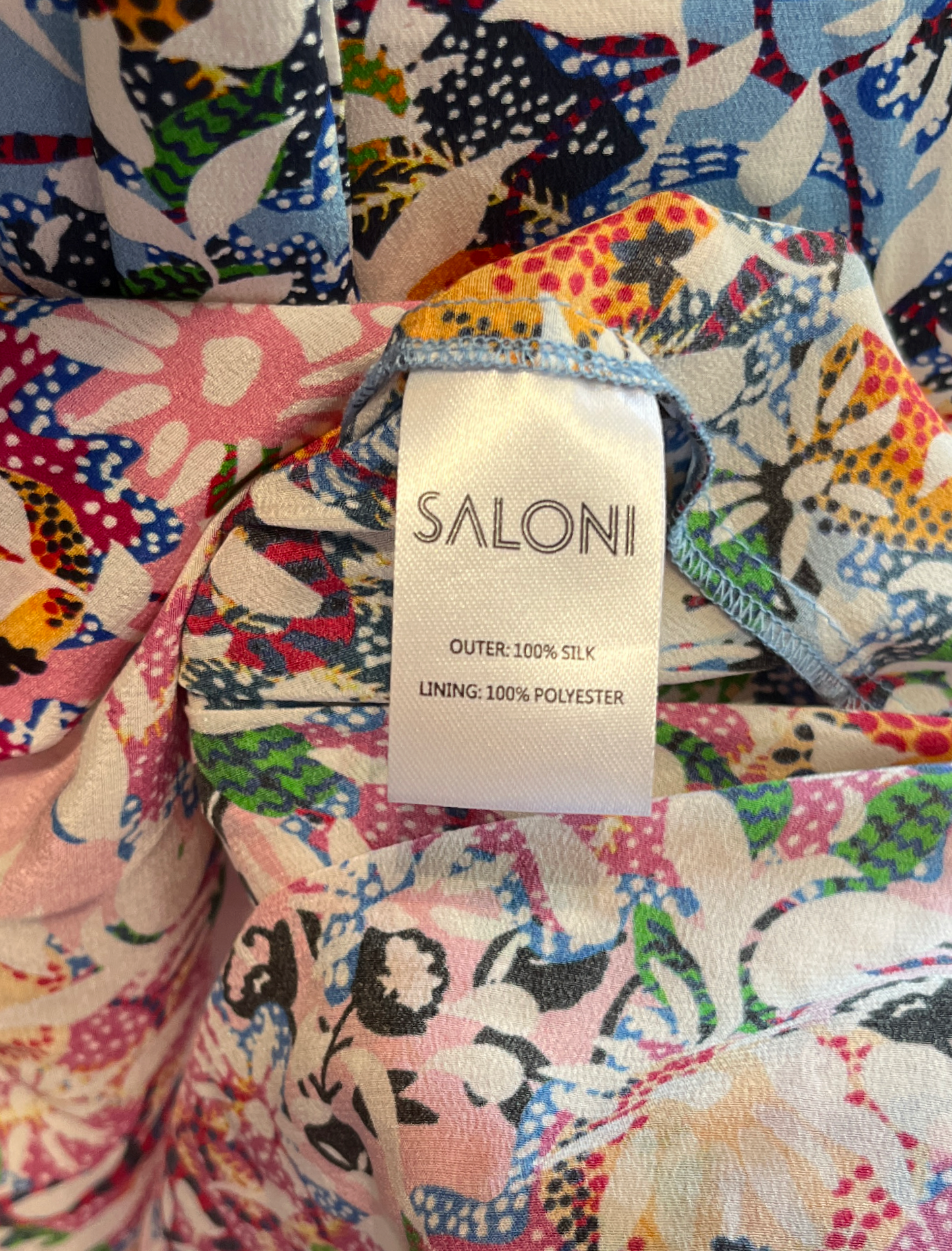 Saloni Holly Floral Dress Size 6