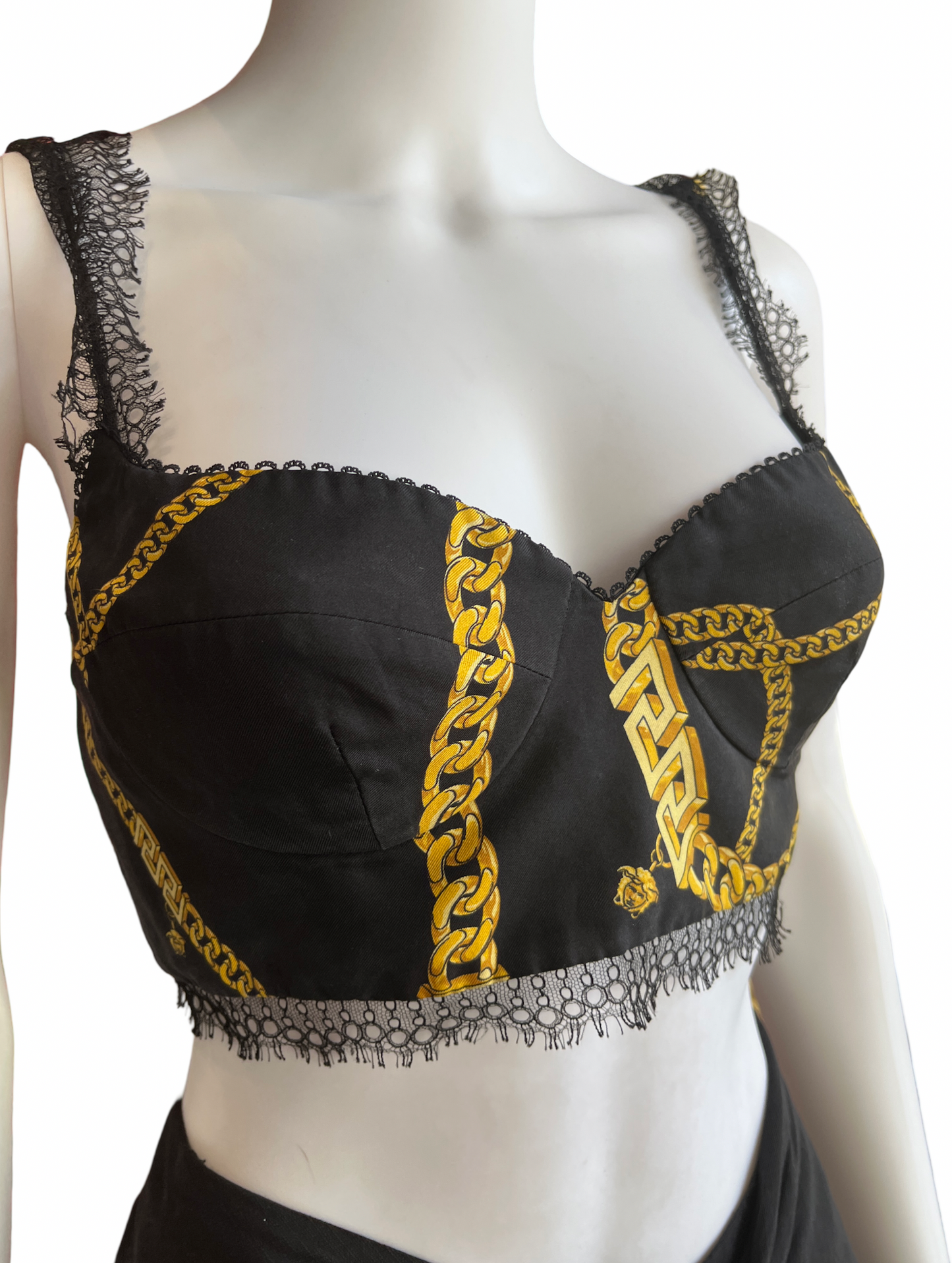 Versace Barocco Bralette Top 2023 Collection