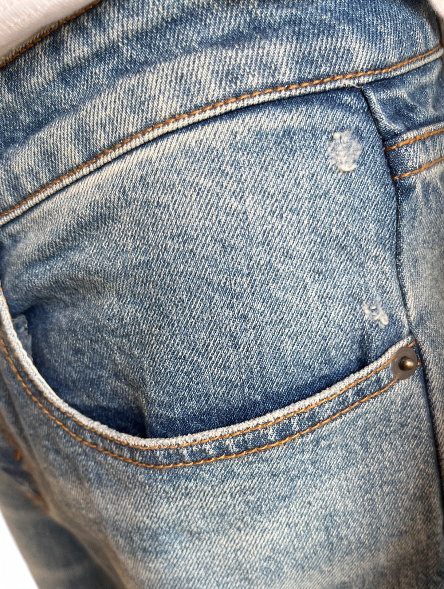Hellesy Ono Silk Ribbon Accent Jeans