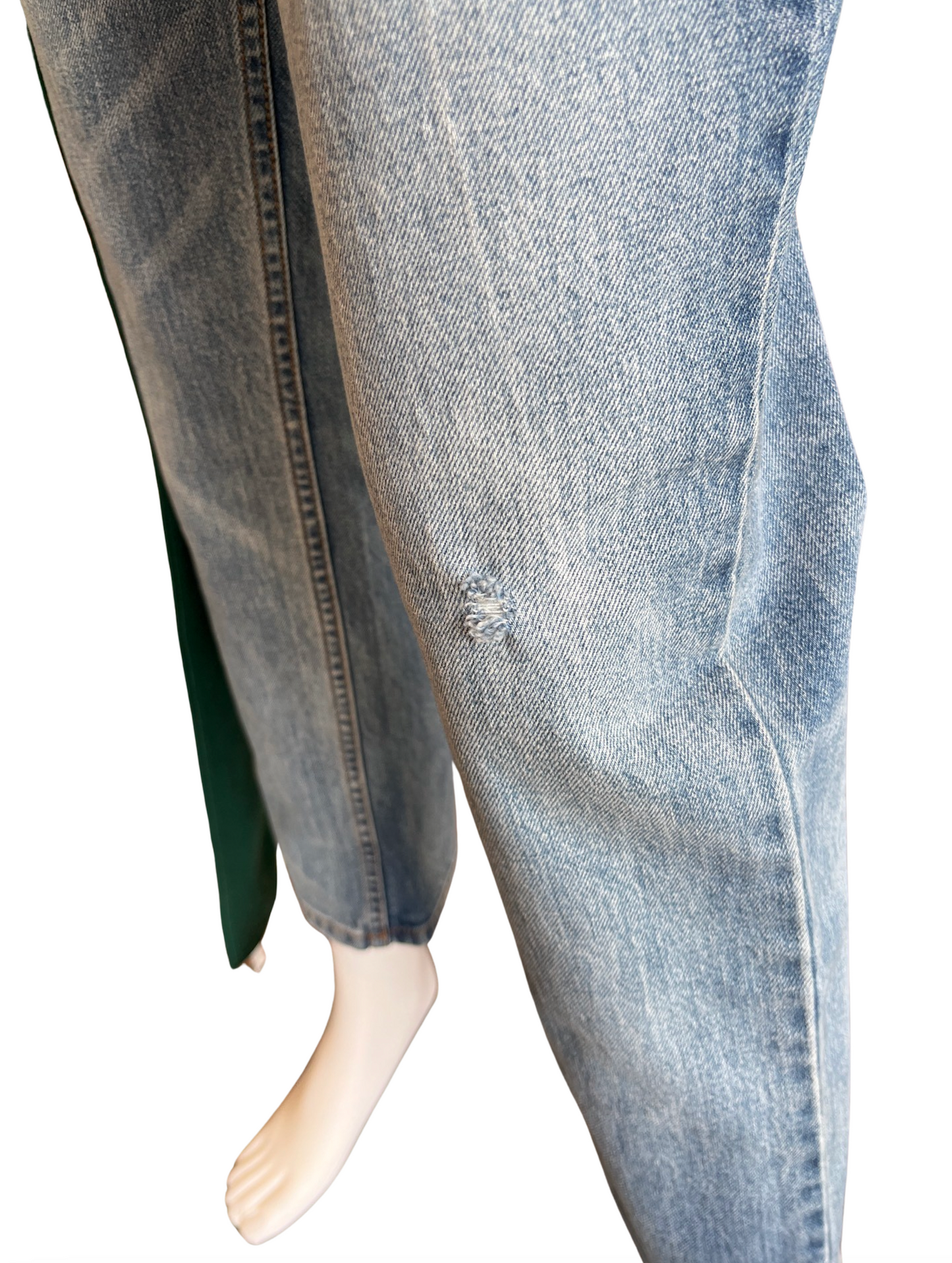 Hellesy Ono Silk Ribbon Accent Jeans