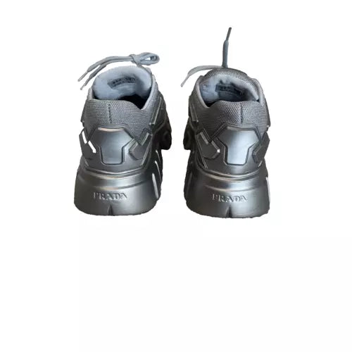 Prada Monolith Evolution Thunder Lug Sole Silver 38EU